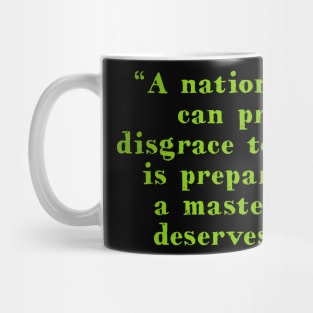 disgrace to danger Mug